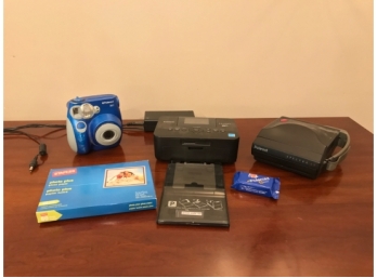 Polorid Cameras And A Canon 'Selphy' Printer