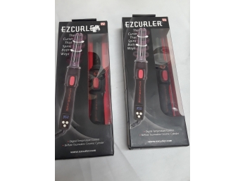 Two Easy Curlers Curing Irons - Brand New