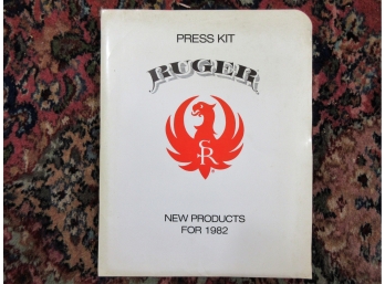 1982 Ruger Press Kit - Loads Of Glossy Photos
