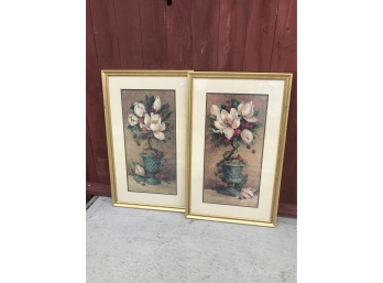 Two Pieces Of Framed Art