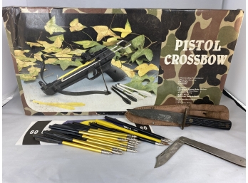 Miniature Pistol Crossbow And More (See Photos)