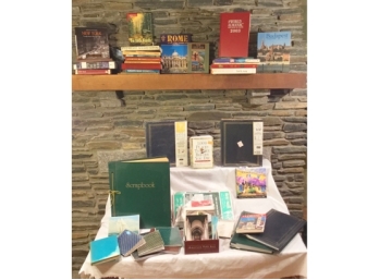 Travel Books, Photo Albums And Post Cards