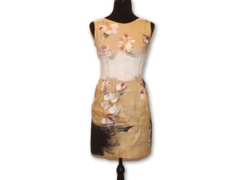DOLCE & GABBANA Handpained Limited Edition Dress - Size 40 (Retail $3,565.00)