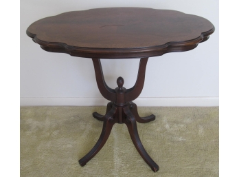 Vintage Burlwood Side Table