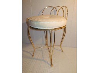 Vintage Parlor Or Dressing Table Stool