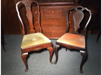 Pair Of Antique Accent Chairs