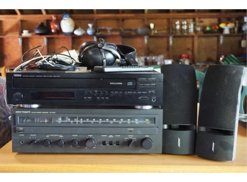 Vector Research FM/AM Receiver And Yamaha CD Player