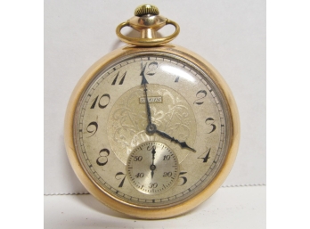 Antique Elgin Rolled Gold Pocket Watch