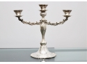 Large STERLING SILVER Candelabra With Marking And Tested 46.20 Ozt Not Weighted 2 Of 2