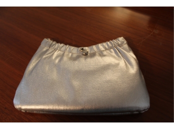Vintage 1960's Ande Silver Evening Bag