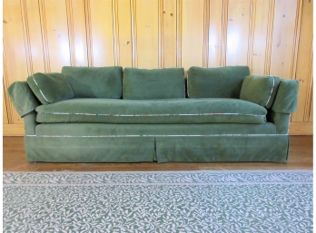Velvet Upholstered Designer Sofa