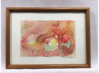 Lovely Watercolor, Signed