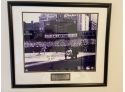 Don Larson And Yogi Berra Autographed Photo 'The First Perfect Pitch' From Game 5 Of The 1956 World Series