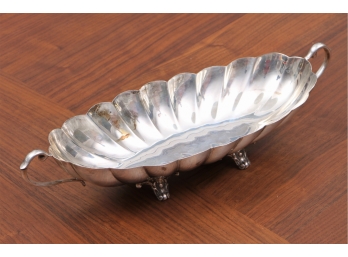 Sterling Footed Oval Bread Dish (12.515 Ozt)