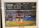 Mariano Rivera Autographed Color Photo 'Final Pitch At Yankee Stadium'  With COA