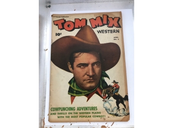 Vintage Comics From Tim Holt & Tom Mix Series'