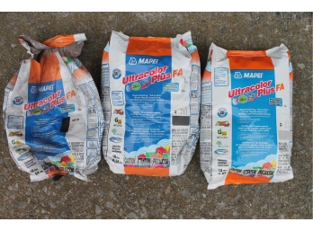 A Few Bags Of MAPEI ULTRACOLOR Grout