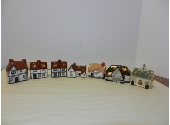 Seven Mudlen End Studios Felsham Mini Painted Cottages/Houses