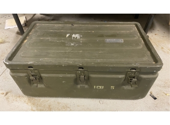 Military Trunk With Brenner Surgical Field Light
