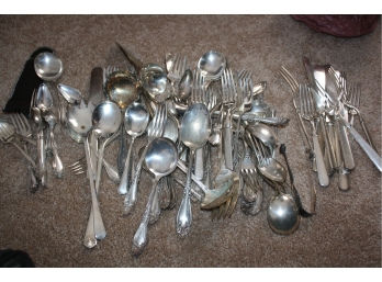 Silveplate Flatware And Hollow Ware