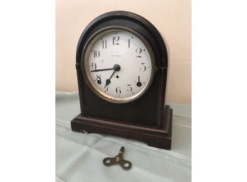 Antique Seth Thomas Beehive Mantel Chime Clock With Key