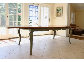 Apropos Custom Made Country French Kitchen Table (RETAIL $3,993 - See Receipt)