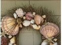 Seashell And Seagrass Wreath