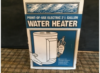 Rheem 2.5 Gallon Hot Water Heater New In Box
