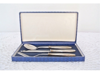 Cased Childrens Flatware Service For One