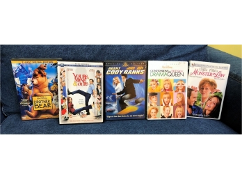 5 DVDS (Brother Bear Yours Mine Ours Agent Cody Banks Confessions Of A Drama Queen Monster In Law)