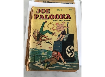 Vintage Comics From The Joe Palooka Series
