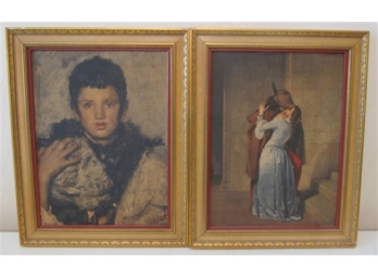 Two Decorative Framed Pieces Of Art