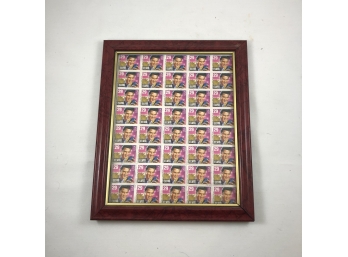 RARE Full Sheet Of 40 Elvis Legends Of American Music History Stamps 1993 Release