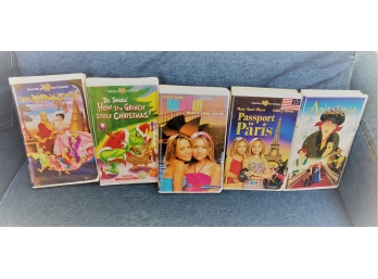 Lot Of 5 Disney And Warner Bros VHS