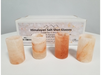 8 Himalayan Salt Shot Glasses