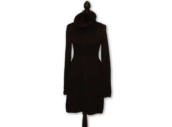 VINCE Cowl Neck Fit & Flare Sweater Dress - Size M (Retail $395.00)