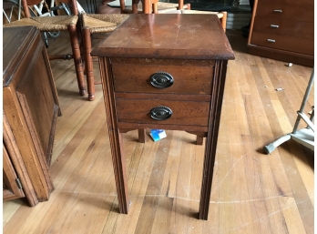 Small Accent Table W/Drawers