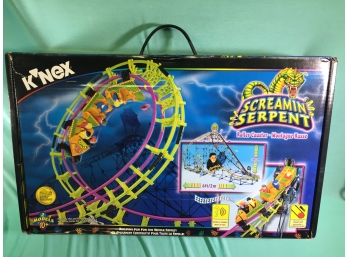 K'NEX Screaming Serpent Roller Coaster New Old Stock, Unopended
