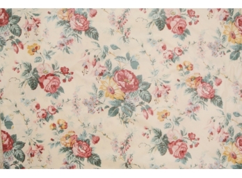Waverly Fabric,  Laura's Garden Pattern From The Time & Again Collection - Aprox 10+ Yds