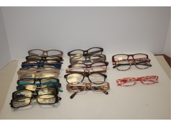 Mixed Lot Of Twenty Pairs Of Ladies Reading Glasses, Some New, 4 Strengths