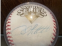 Andy Pettitte Autographed 2009 World Series Baseball With COA