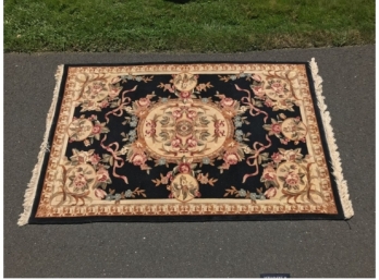 Hand Woven Aubusson Style Carpet