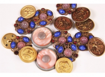 Collection Of Antique Buttons