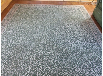 Large Vintage Wool Carpet - 9' X 11'