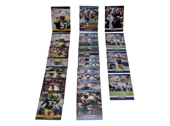 Lot Of 24 NFL Pro Set Football Cards