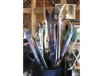 Bucket Of Skis