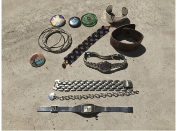 Miscellaneous Group Of Watches And Bracelets