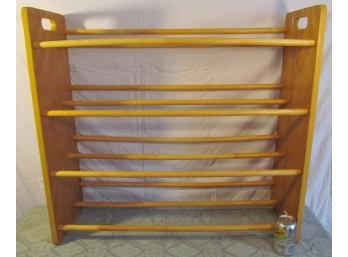 Wooden Display Rack