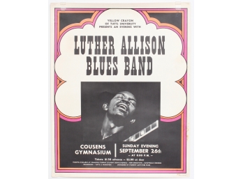 Luther Allison Blues Band Poster
