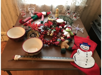 Group Of Christmas Items